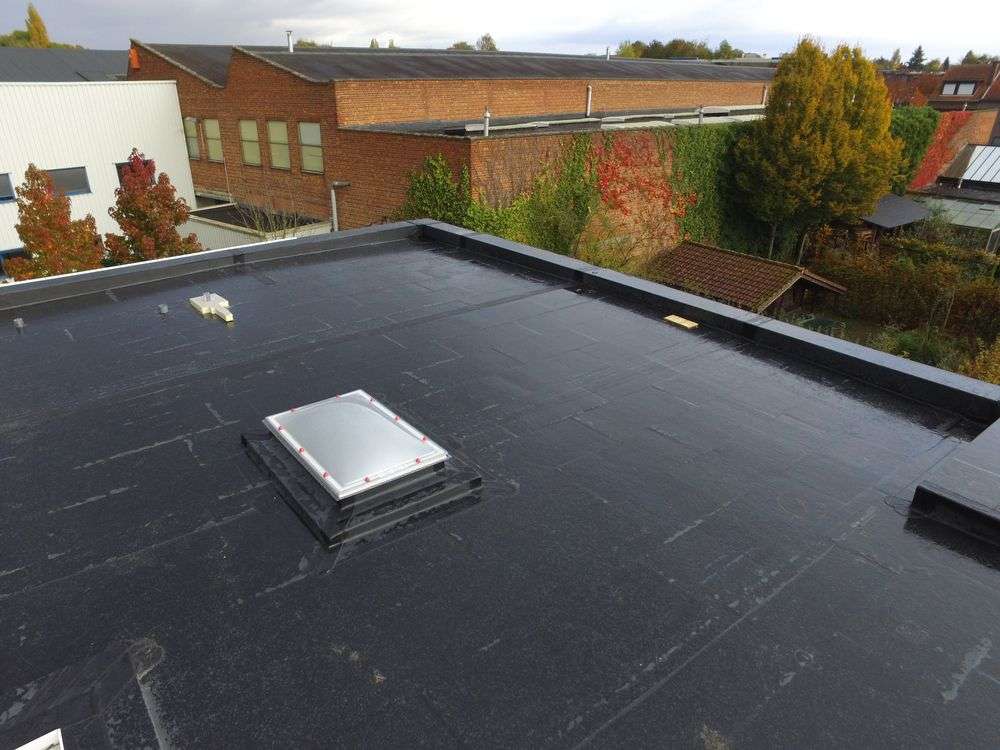 EPDM op plat dak aanbrengen in 0174